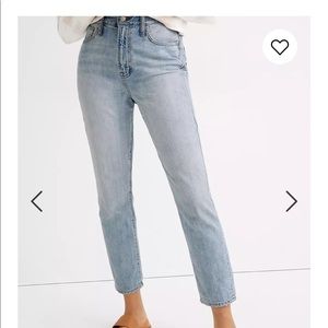 Madewell Perfect Vintage Jean  Fitzgerald Wash
